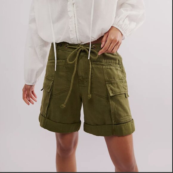 Free People Frankie Washed Shorts